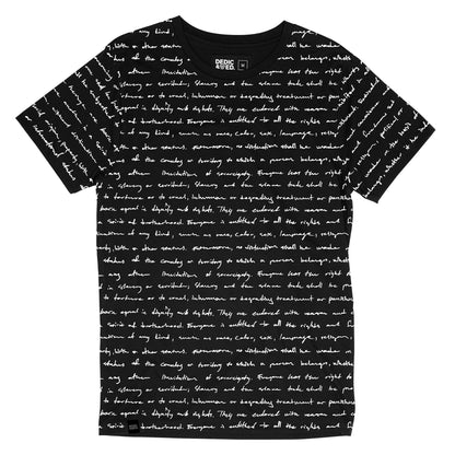 Duurzame mode | Dedicated heren T-shirt Stockholm Human Rights