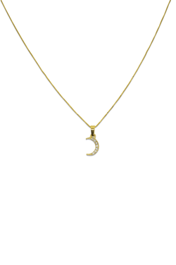 Gold Moon Necklace | Duurzame Sieraden
