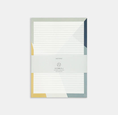 Somaj Sunny Shapes Notepad - Harmonized - We care about style and our planet