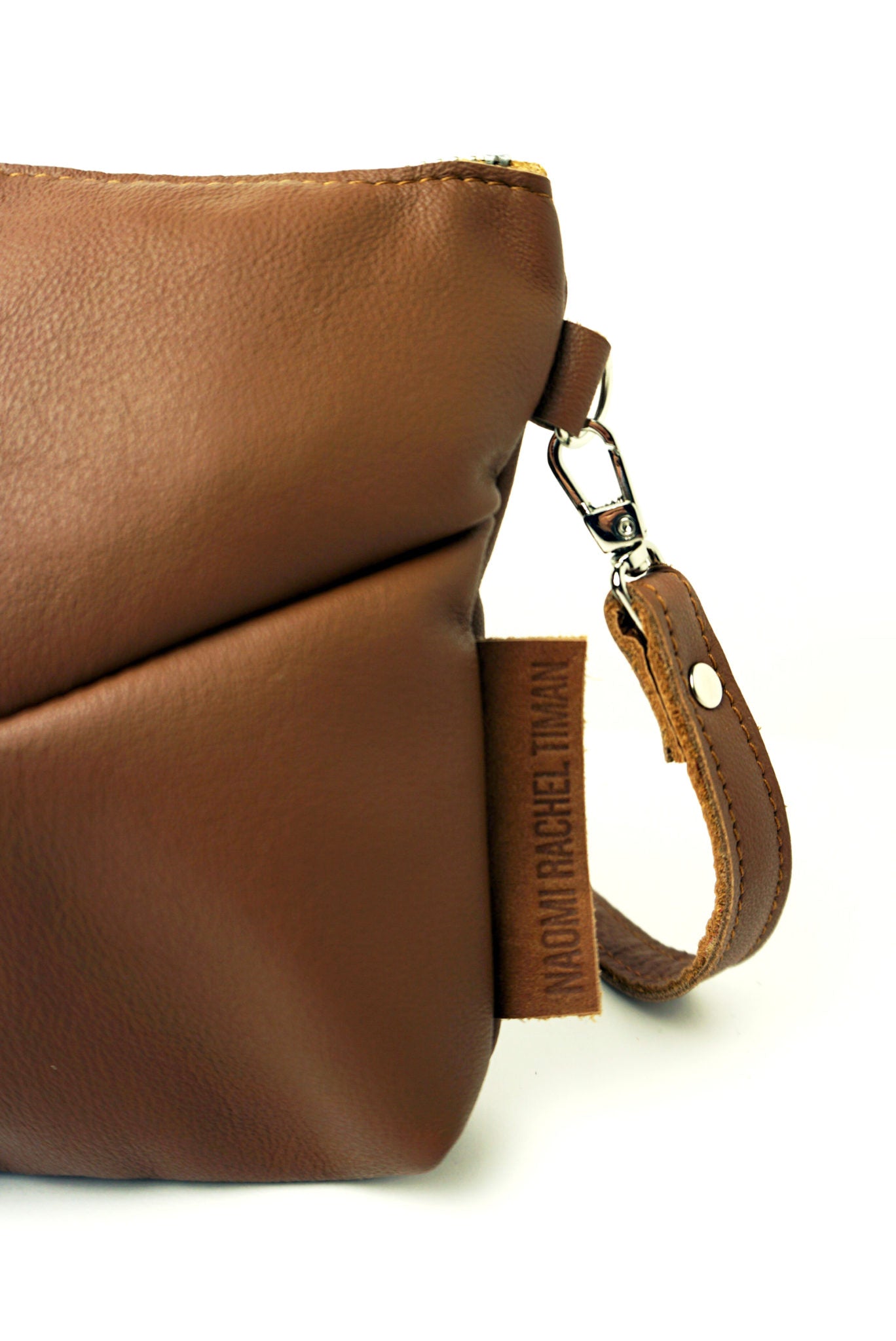Duurzame Mode | Naomi Rachèl Timan Small Bag Cognac